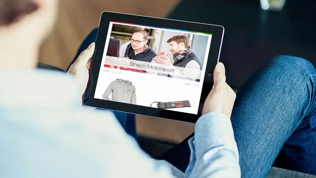 Pit stop at the online shop