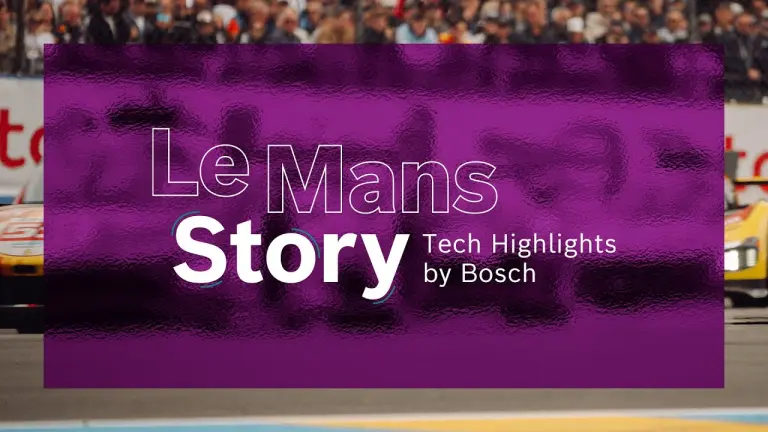 Le Mans Story: technology highlights from Bosch
