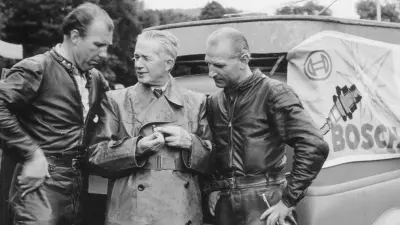 August Bamminger with Georg Meier and Ludwig Kraus